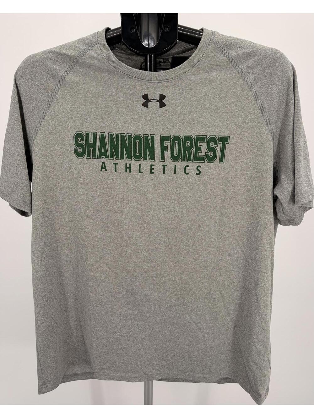 Modern Under Armour HeatGear Loose Fit Athletic T-Shirt LG Gray